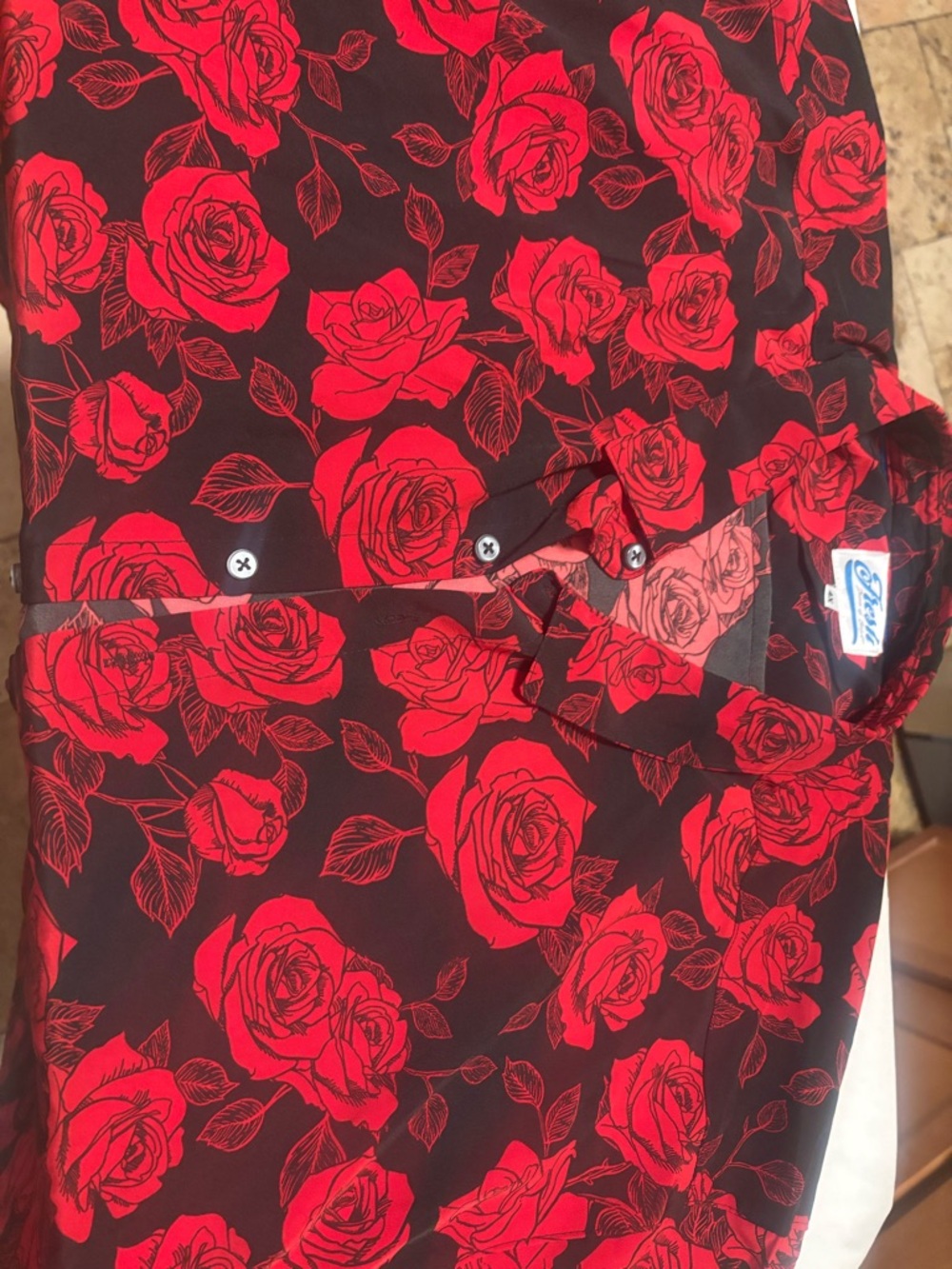 Fresh Prints Floral Shirt 4XL